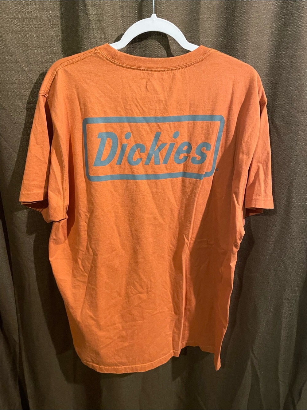 Dickies Short Sleeve Crew Tee in Rust